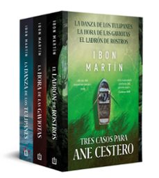Libro Tres Casos Para Ane Cestero (pack Con: La Danza De Los Tulipanes | La Hora De Las Gaviotas | El Ladrón De Rostros) (inspectora Ane Cestero)