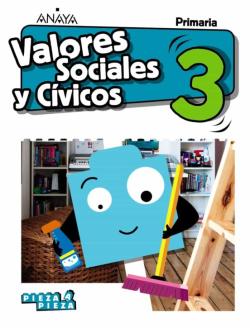 Libro Valores Sociales Y Cívicos 3º Educacion Primaria Cast Ed 2019 (Andalucia)