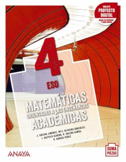 Portada de Matemáticas Orientadas A Las Enseñanzas Académicas 4º Eso + Dual Focus. Andalucia