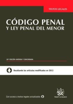 Libro Codigo Penal Y Ley Penal Del Menor (20ª Ed.)