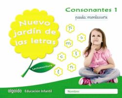 Libro Nuevo Jardín De Las Letras Educacion Infantil 5 Años Consonantes 1  Pauta Mec