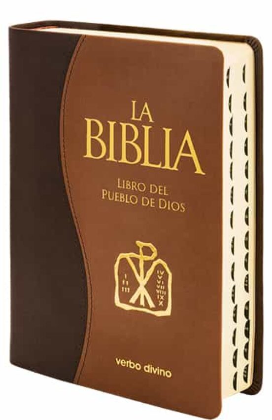 Portada de La Biblia. Libro Del Pueblo De Dios