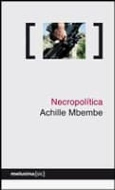 Libro Necropolítica