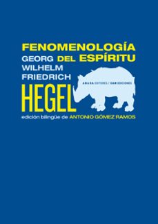 Libro Fenomenología Del Espíritu