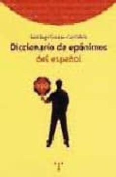 Libro Diccionario De Epónimos Del Español