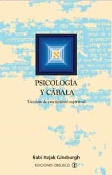 Libro Psicologia Y Cabala: Tecnicas De Crecimiento Espiritual