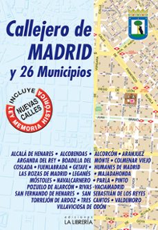 Libro Callejero De Madrid Y 26 Municipios