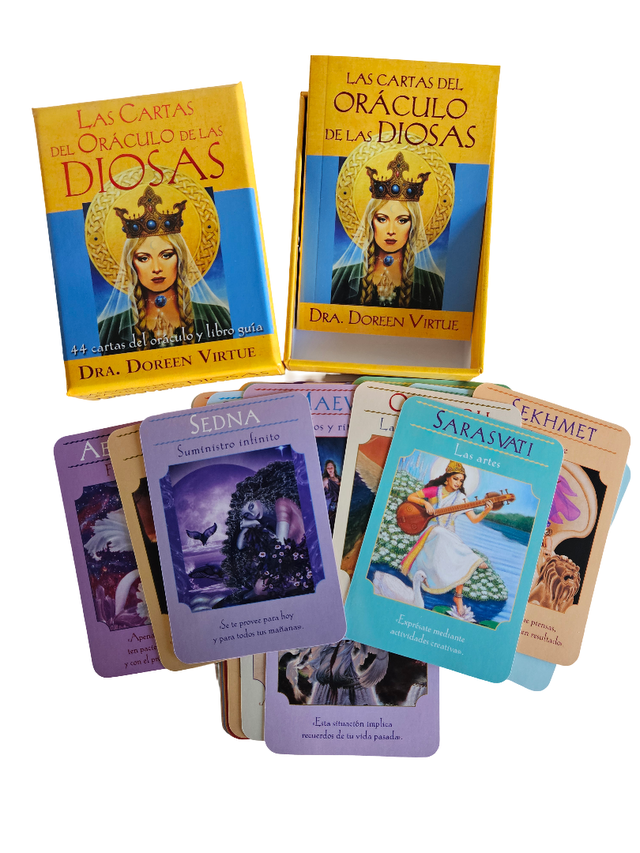 Libro Las Cartas Del Oráculo De Las Diosas