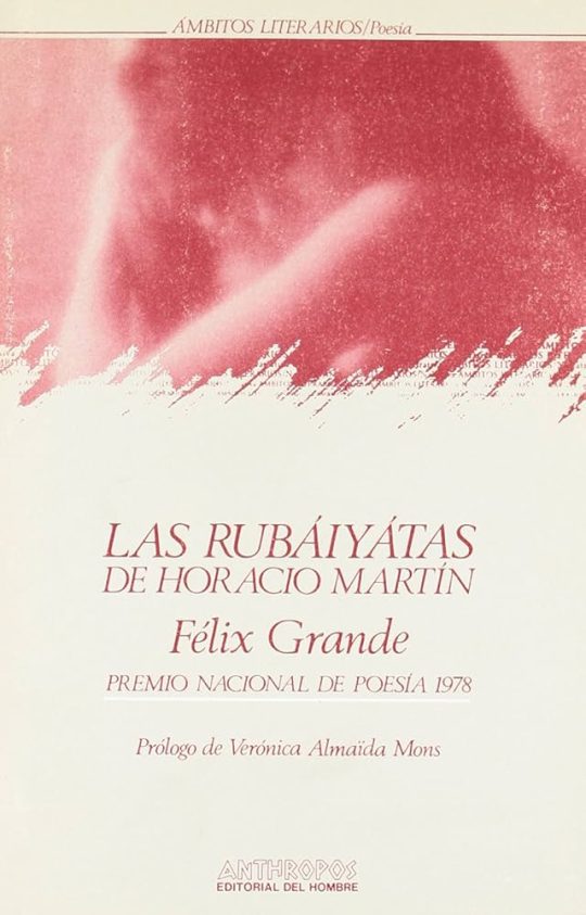 Libro Las Rubaiyatas De Horacio Martin