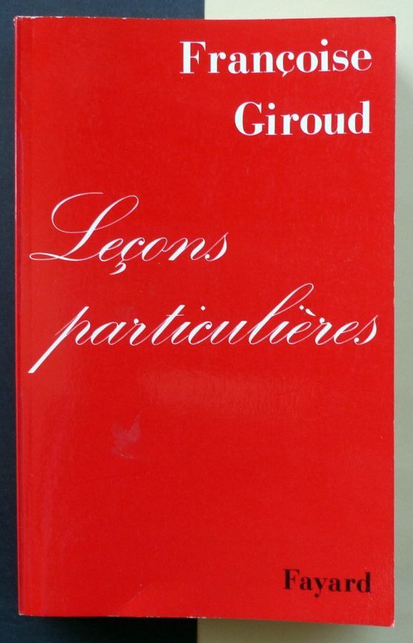 Libro Lecons Particulieres